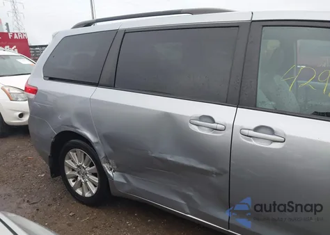 2012 Toyota Sienna Xle 7 Passenger из США, поврежденный, VIN 5TDDK3DC8CS035825